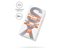 752/1 Презервативы Sagami, xtreme, 0.04, латекс №36