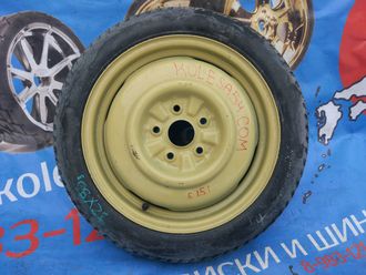 № Б151. Запасное колесо R16 5х114.3 Bridgestone 135/70R16 Toyota