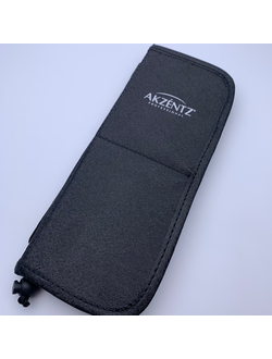 AKZENTZ BLACK EMPTY CASE FOR BRUSHES - пенал для кистей