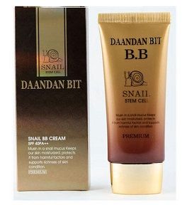 Jigott Daandanbit ВВ Крем с Улиточным Муцином SPF 40+ pa++ Snail Stem Cell BB Cream Daandan Bit, 50 мл. 111476