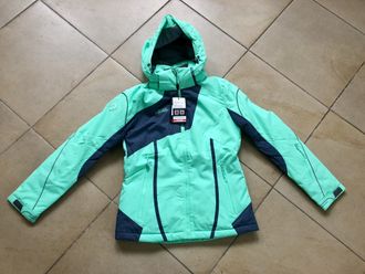 Теплая женская зимняя мембранная куртка High Experience цвет Light Green р. M (44)