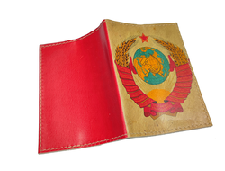 Обложка на паспорт с принтом "Герб"