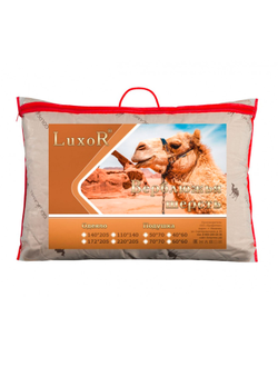 Подушка 50х70 "Верблюжья шерсть"Luxor (30%вербл.шерсть,70% п/ф волокно,наперник100% х\б),сумка