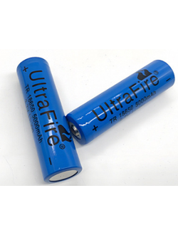 Аккумулятор UltraFire, тип 18650, 8800 mAh,3,7V (вес 36гр, факт.1200 mAh)