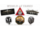 Наклейки WORLD of TANKS (от 50 р.) знак, логотип на авто Ворлд Оф Танкс, WoT - для танкистов в душе!