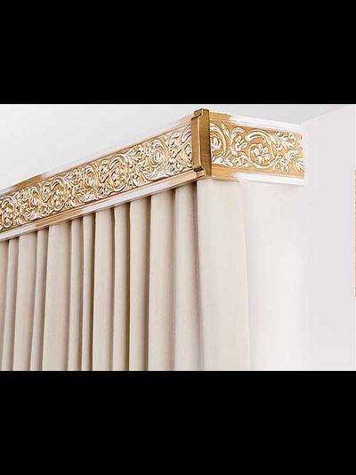 "Верона Color Balance", деревянный багет для штор ЛеГранд в сборе