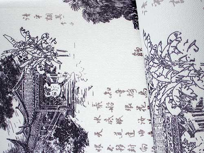 "Шао Линь" - интерьерная ткань для любителей Дальнего Востока