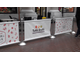 PR-стойка Barrier Classic, столбик для ограждения летнего кафе SMS-SEC под баннерные полотна.Ограждение Кафе-Барьер
