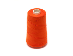Нитки для мешкозашивочных машинок оранжевые 1000м