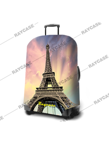 Чехол для чемодана &quot;Париж закат&quot;. Размер L