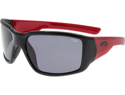 Детские солнцезащитные очки Goggle Jungle E962-1 черные с красным поляризационные