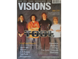 Visions Magazine April 2001 Tool, Muse, Depeche Mode, Иностранные музыкальные журналы, Intpressshop