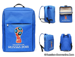 Рюкзак Фифа 2018 синий с символикой Чемпионата мира по футболу Fifa World Cup Russia 2018 купить