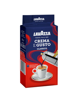 Кофе молотый Lavazza "Crema e Gusto", вакуумный пакет