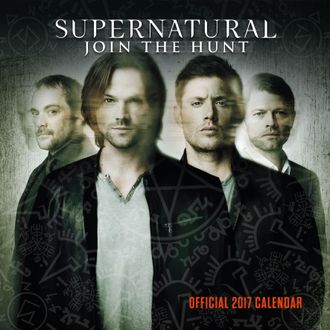 Supernatural Official Календарь 2017 ИНОСТРАННЫЕ ПЕРЕКИДНЫЕ КАЛЕНДАРИ 2017, Supernatural Official CA