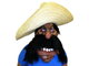 мексиканец, zapata, маска, латексная, латекс, запата, сомбреро, усы, щляпа, мужик, на голову, mask