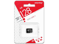 micro SDXC 128GB карта памяти Smartbuy