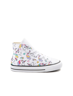 Кеды Converse All Star unicorn белые детские