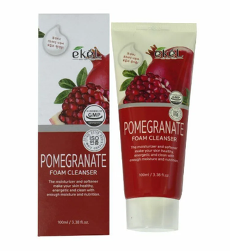 EKEL Пенка для умывания с Гранатом Pomegranate Foam Cleanser 100 г. 370624