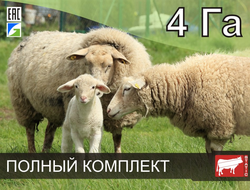 Электропастух СТАТИК-3М для овец и ягнят на 4 Га - Удержит даже самого наглого барана!
