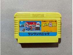 №210 Obake no Q Tarou - Wanwan Panic для Famicom / Денди (Япония)