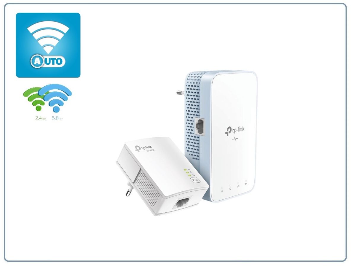 Сетевой адаптер Powerline TP-LINK TL-WPA7517 KIT Gigabit Ethernet, (комплект 2 шт.)