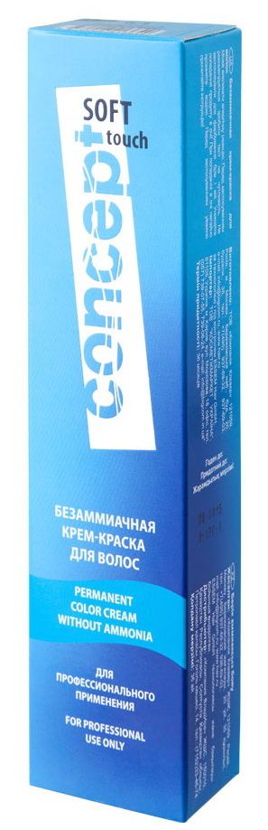 Concept. Крем-краска для волос без аммиака SOFT TOUCH -6.4  Медно-русый
