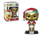 Фигурка Funko POP! Bobble: Star Wars: Holiday: C-3PO as Santa