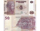 Конго 50 франков 2013 г.