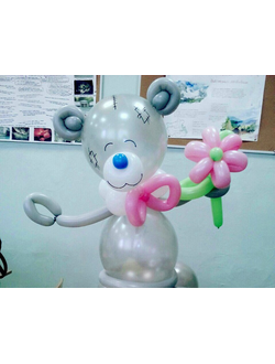 мишка Тедди из воздушных шаров  Краснодар