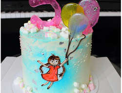 Торт для девочки на день рождения