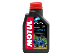 Масло для квадроциклов Motul ATV-UTV 10w40 4T(минеральное) — 1Л (105878)