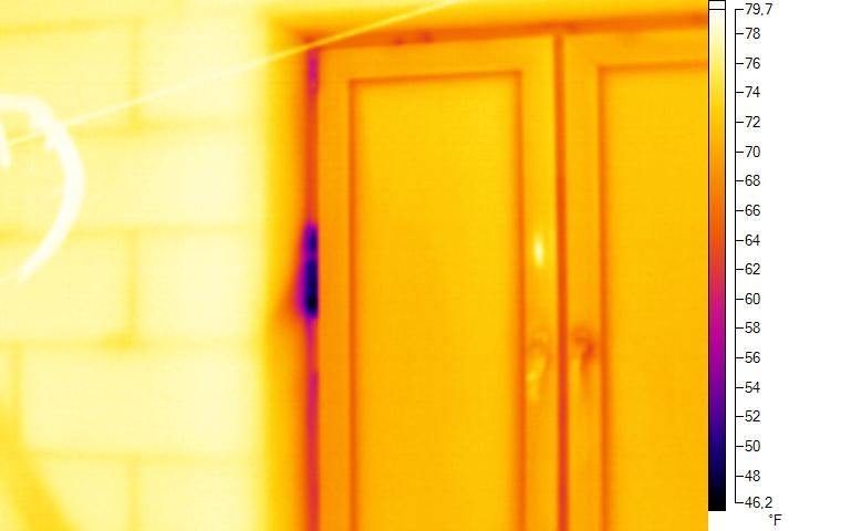 Проведение тепловизионного обследования квартиры