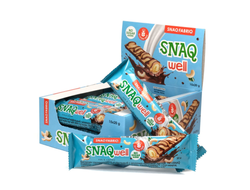 (Bombbar) SNAQ FABRIQ Батончик вафельный SNAQ WELL - (20 гр) - (молочно-ореховой пастой)