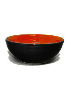 Салатник 0,8 л (круглый) (0,6 кг.) (черный)
