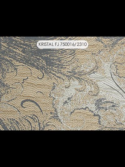 Арт. Kristal FJ 750016. Портьера с "морозным" узором