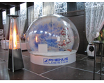 Снежный шар на мероприятия, аренда снежного шара