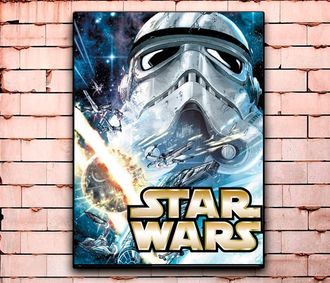 Постер «Star Wars» средний