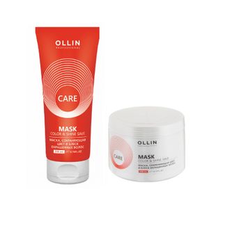 OLLIN PROFESSIONAL - Маска, сохраняющая цвет и блеск окрашенных волос Ollin color and shine save mask