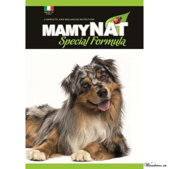 MamyNAT Adult  корм для взрослых собак всех пород с чувствительным пищеварением (рыба-рис) 20кг.