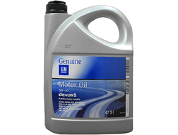 Моторное масло GM DEXOS 2 Longlife 5W30 синтетическое 5 л.