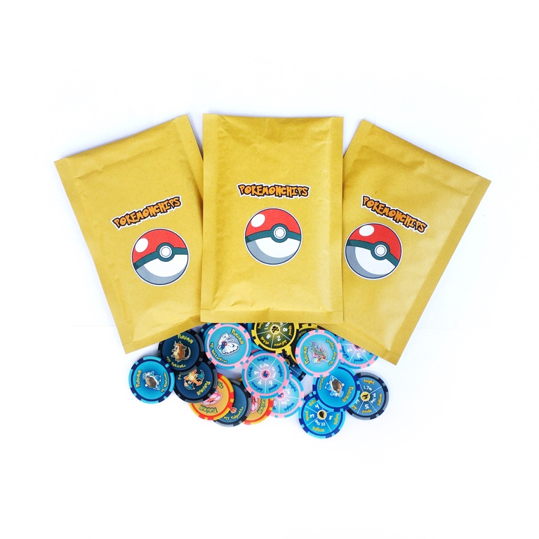 Pokemon GO - Фишки с покемонами 10 штук.