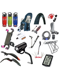 Велосипедные запчасти и аксессуары