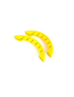 Бампер для горных лыж универсальный желтый