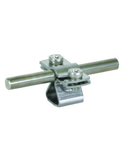 274110 Держатель проводника DEHNhold с внутр.резьбой M8  Rd=8-10мм h=20мм NIRO