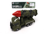 4670159030065 Машинка инерционная  ( Арт. 2148861)  &quot;Военный грузовик с ракетной установкой&quot; 20 см, пластик,в пакете