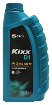 Масло моторное Kixx D1 10W-40 (HD1 CI-4/SL 10W-40) 1L синтетическое