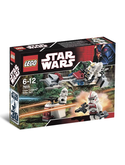 Внешний Вид Упаковочной Коробки Набора Lego # 7655 «Боевой Комплект Солдат–Клонов»