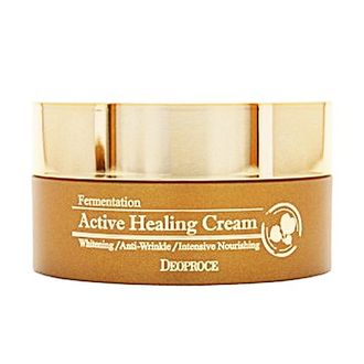 Крем для лица питательный кислородный DEOPROCE FERMENTATION ACTIVE HEALING CREAM 100g