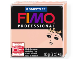 полимерная глина Fimo Professional doll art, цвет-полупрозрачный розовый(8027-432), вес-85 гр